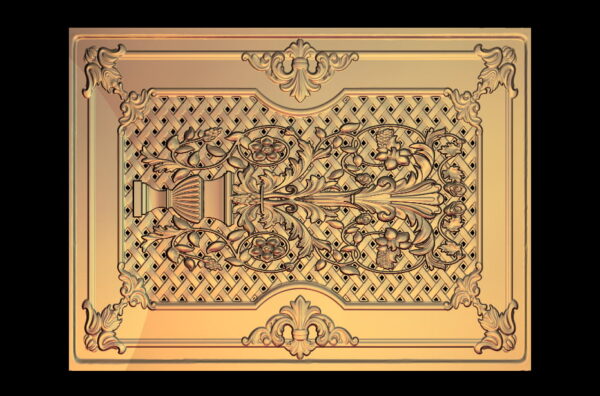 Adornos Para Router Cnc: Archivo Stl 3D Cuadro