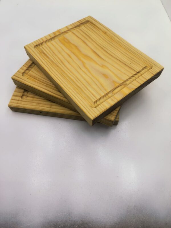 Tablas Para Picar De Madera De Pino Paq. De 10 Pz