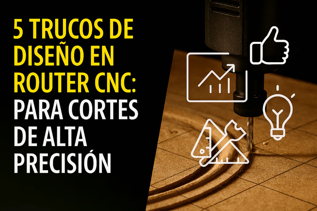 5 Trucos De Diseño En Router Cnc Para Cortes De Alta Precisión