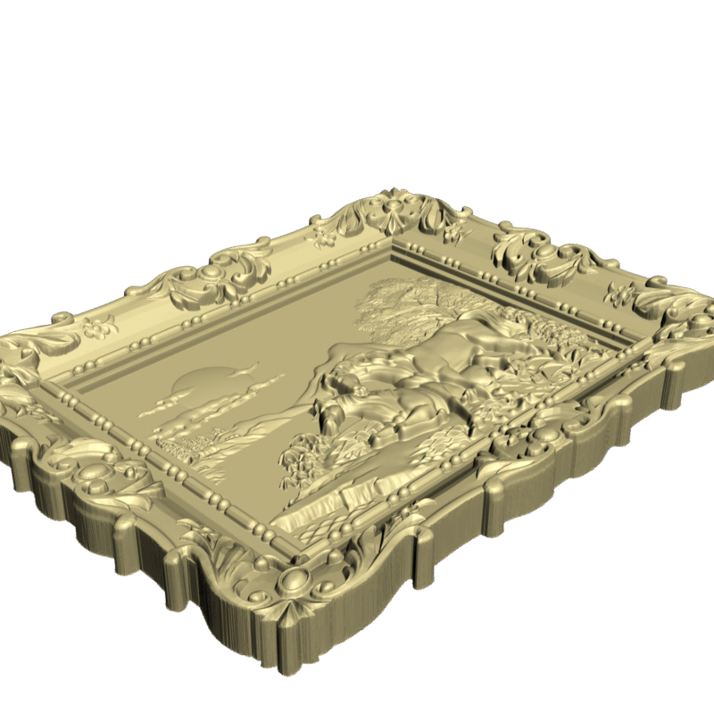 Archivos STL de Cuadros para Proyectos CNC 9