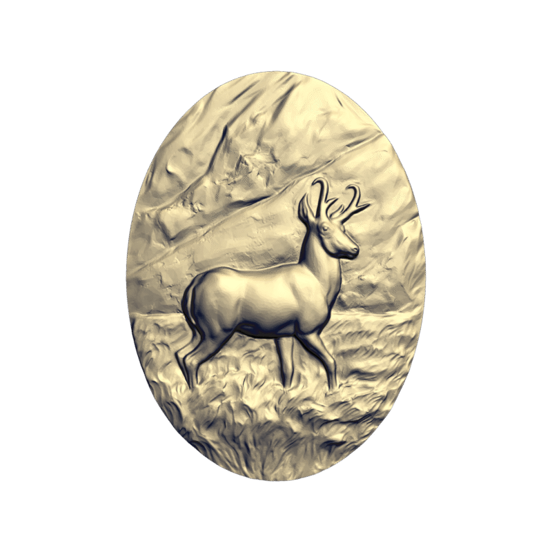 Archivos STL de animales para Proyectos CNC Venado