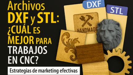 Archivos Dxf Y Stl ¿Cuál Es Mejor Para Trabajos En Cnc?