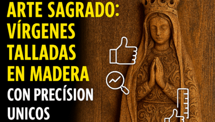 Arte Sagrado: Vírgenes Talladas En Madera Con Precisión Cnc
