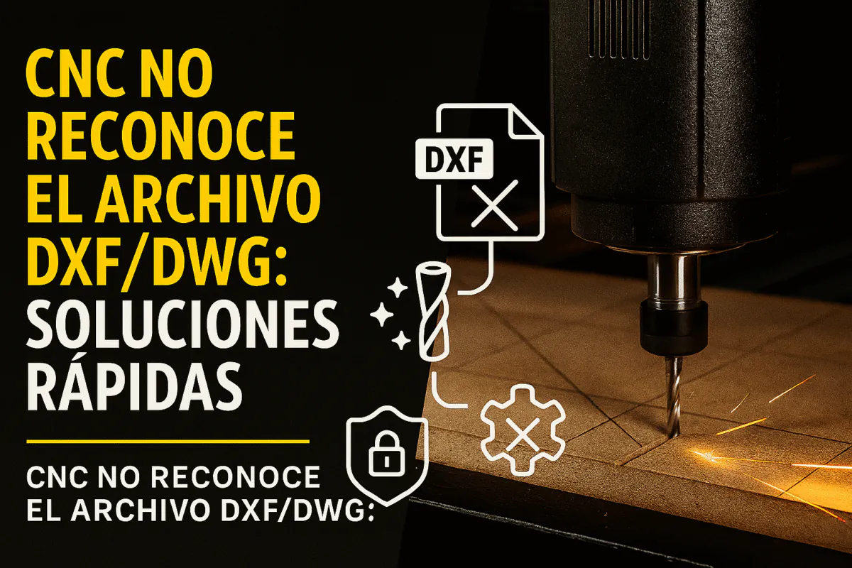 CNC NO RECONOCE EL ARCHIVO DXF/DWG: SOLUCIONES RÁPIDAS 2 Cnc – Figura Artística En Formato 3D