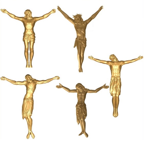 5 Archivos STL de Cristos para Proyectos CNC