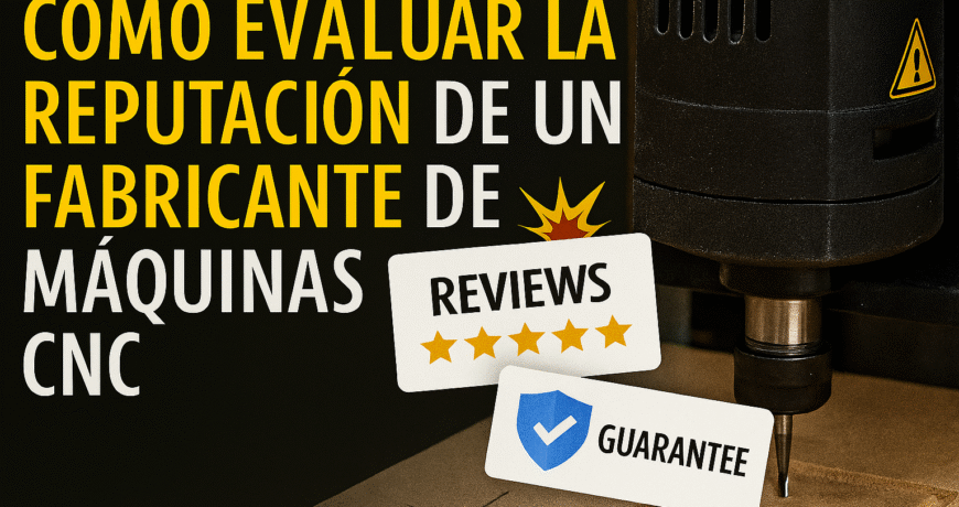 Cómo Evaluar La Reputación De Un Fabricante De Máquinas Cnc