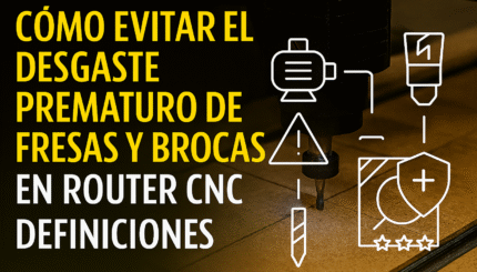 CÓMO EVITAR EL DESGASTE PREMATURO DE FRESAS Y BROCAS EN ROUTER CNC 4 Cómo Evitar El Desgaste Prematuro De Fresas Y Brocas En Router Cnc
