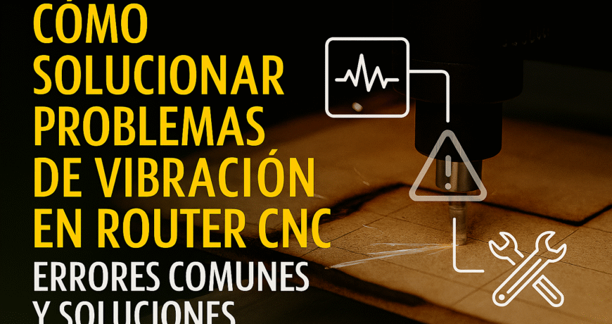 CÓMO SOLUCIONAR PROBLEMAS DE VIBRACIÓN EN ROUTER CNC 1 Cómo Solucionar Problemas De Vibración En Router Cnc
