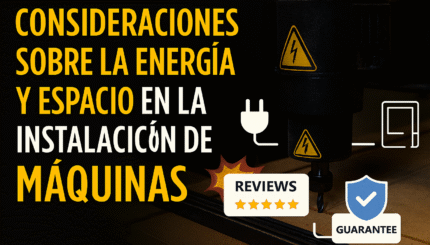 Consideraciones Sobre La Energía Y Espacio En La Instalación De Máquinas