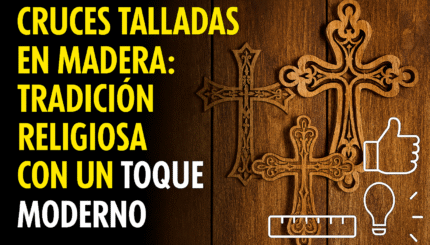 CRUCES TALLADAS EN MADERA: TRADICIÓN RELIGIOSA CON UN TOQUE MODERNO 7 Cruces Talladas En Madera: Tradición Religiosa Con Un Toque Moderno