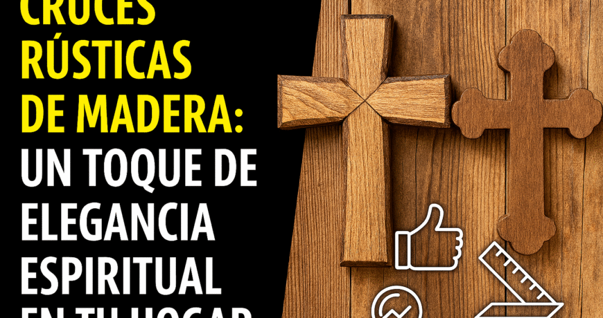 Cruces Rústicas De Madera: Un Toque De Elegancia Espiritual En Tu Hogar