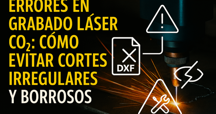 ERRORES EN GRABADO LÁSER CO₂: CÓMO EVITAR CORTES IRREGULARES Y BORROSOS 1 Errores En Grabado Láser Co₂ Cómo Evitar Cortes Irregulares Y Borrosos