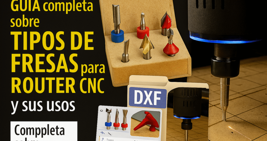 GUÍA COMPLETA SOBRE TIPOS DE FRESAS PARA ROUTER CNC Y SUS USOS 1 Guía Completa Sobre Tipos De Fresas Para Router Cnc Y Sus Usos
