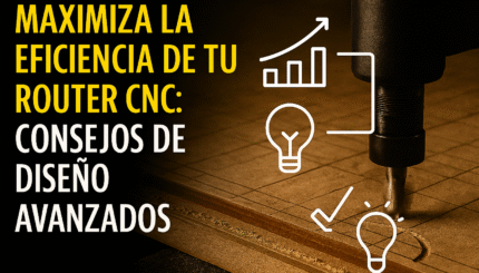 MAXIMIZA LA EFICIENCIA DE TU ROUTER CNC: CONSEJOS DE DISEÑO AVANZADOS 3 Maximiza La Eficiencia De Tu Router Cnc: Consejos De Diseño Avanzados