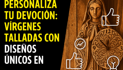 Personaliza Tu Devoción: Vírgenes Talladas Con Grabados Únicos