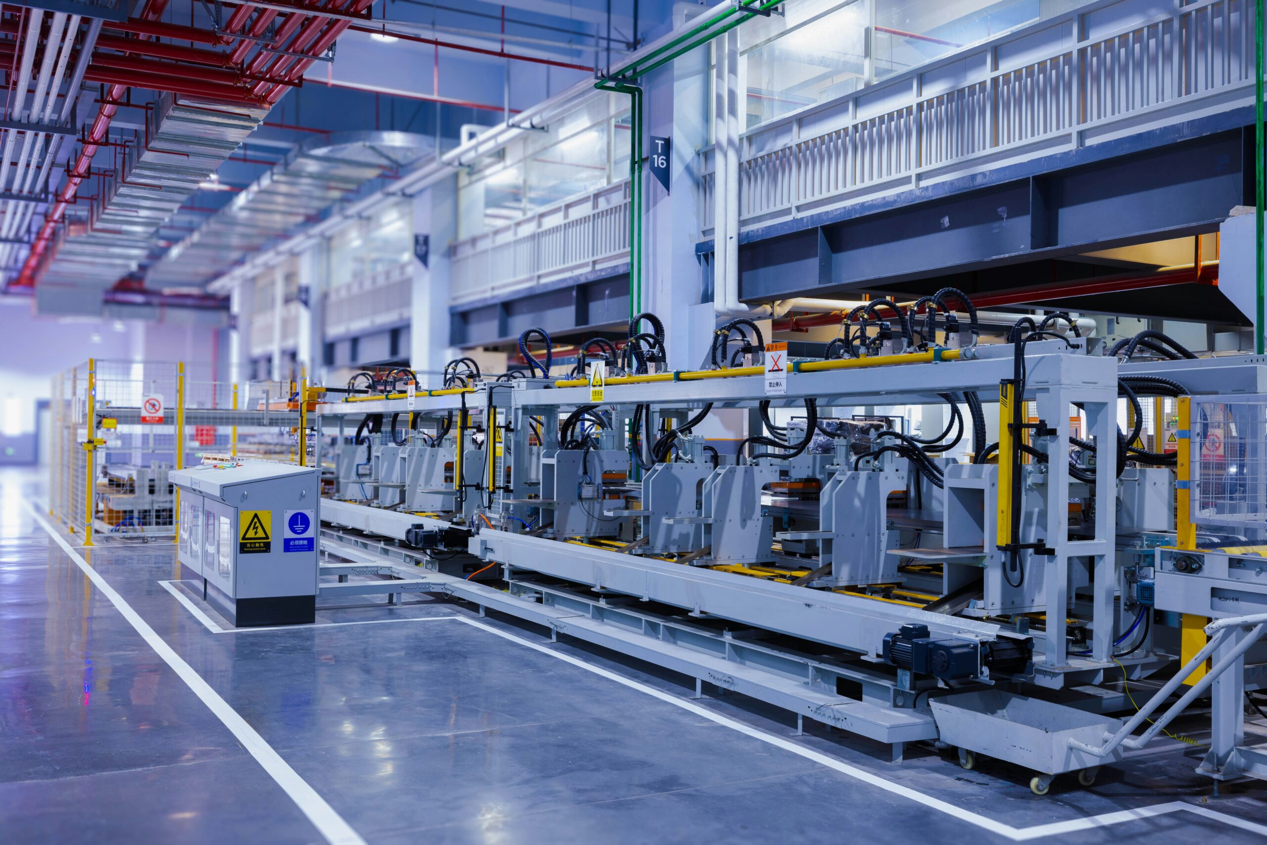 A Large Machine In A Large Building