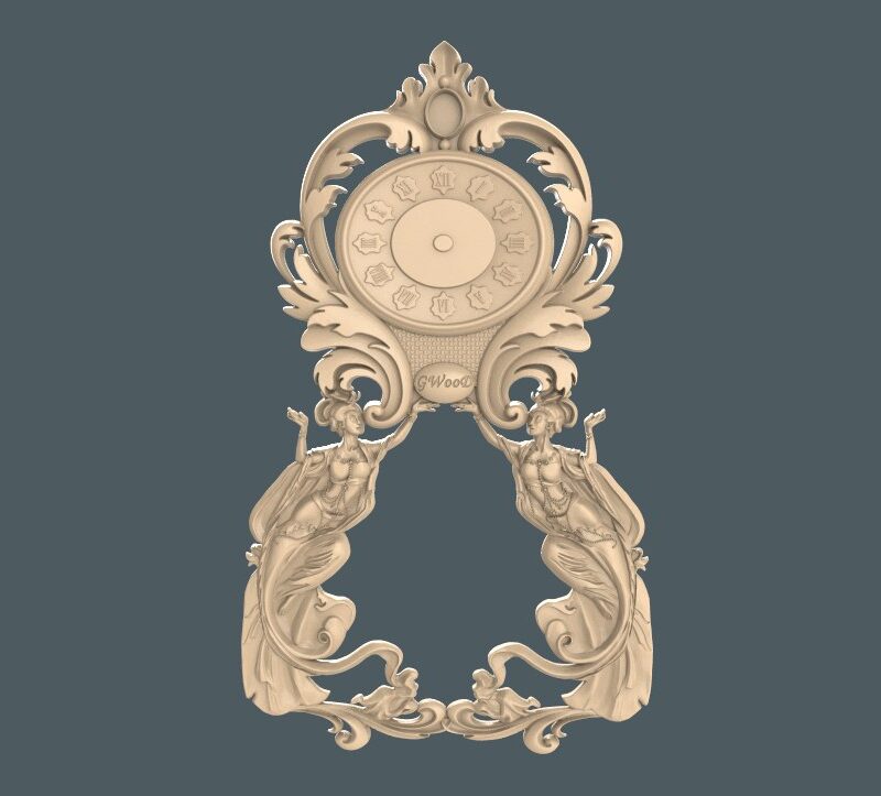 Archivo STL de Relojes para Proyectos CNC 001