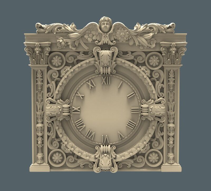 Archivo STL de Relojes para Proyectos CNC 5