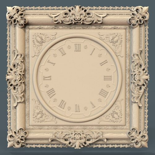 Archivo STL de Relojes para Proyectos CNC 9