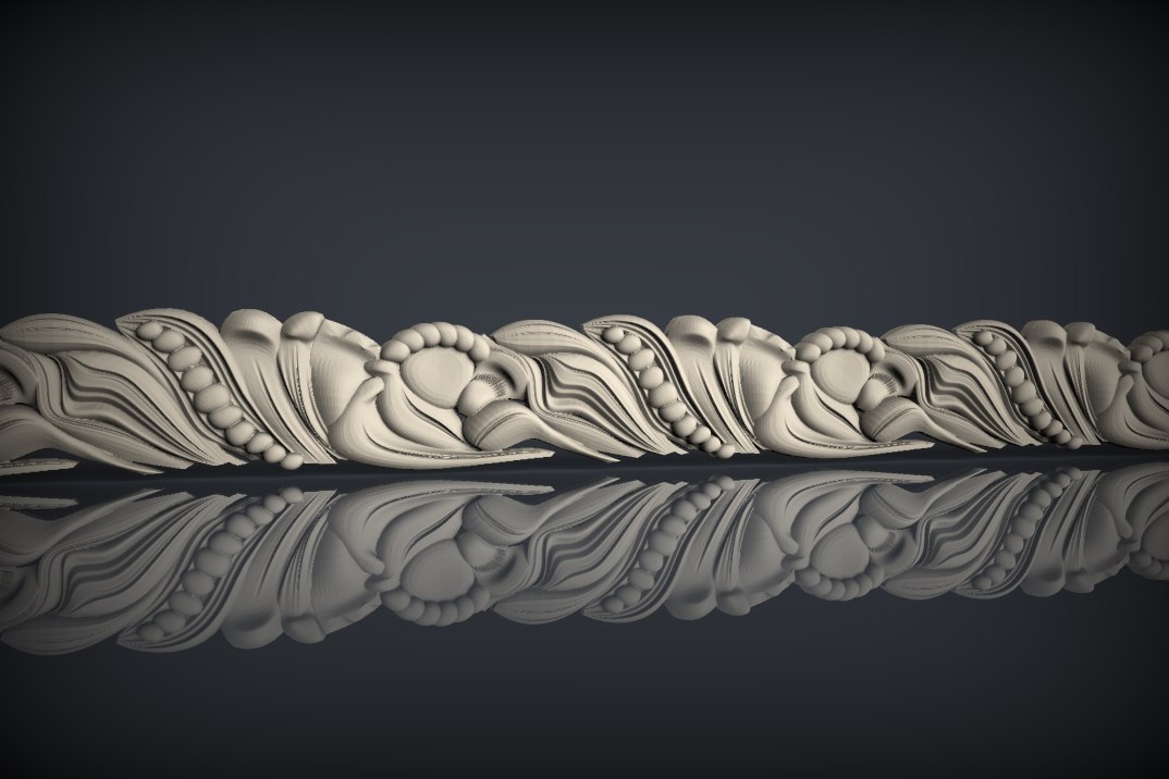 50 Archivos STL de Moldura para Proyectos CNC