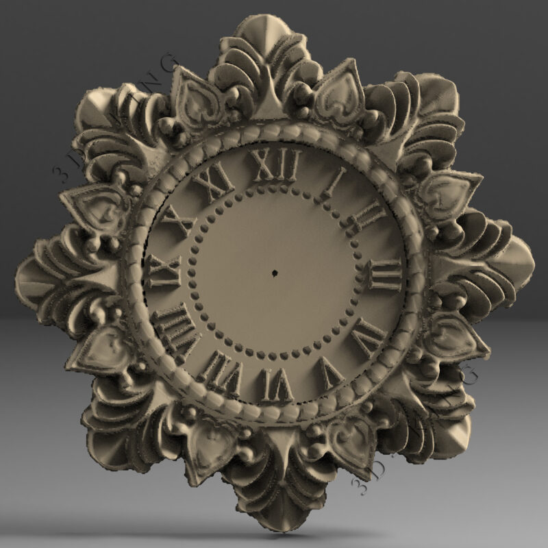 Archivo STL de Relojes para Proyectos CNC 3