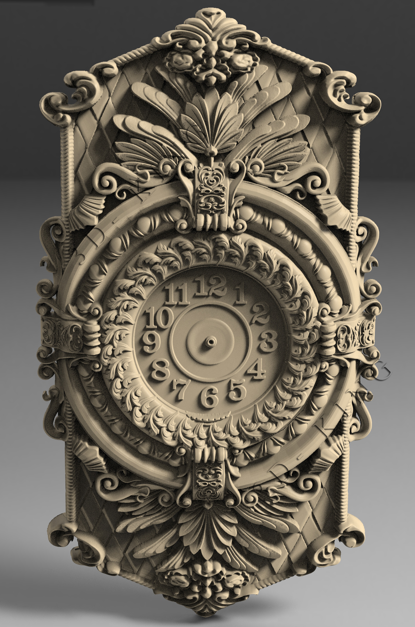 Archivo STL de Relojes para Proyectos CNC 4