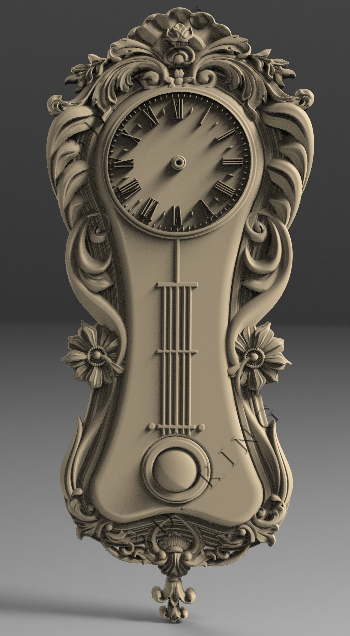 Archivo STL de Relojes para Proyectos CNC 05