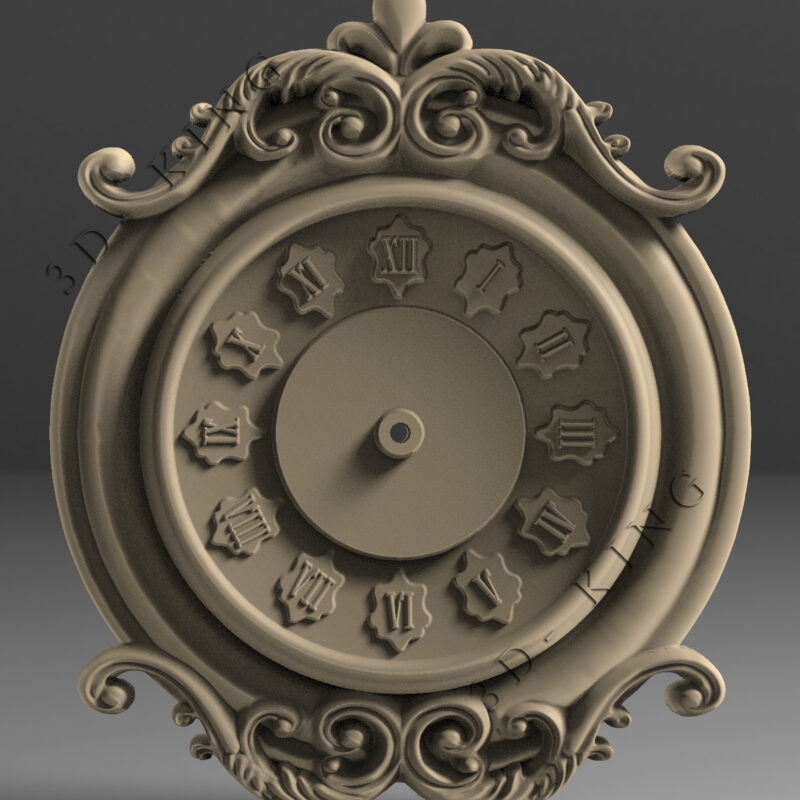 Archivo STL de Relojes para Proyectos CNC 6