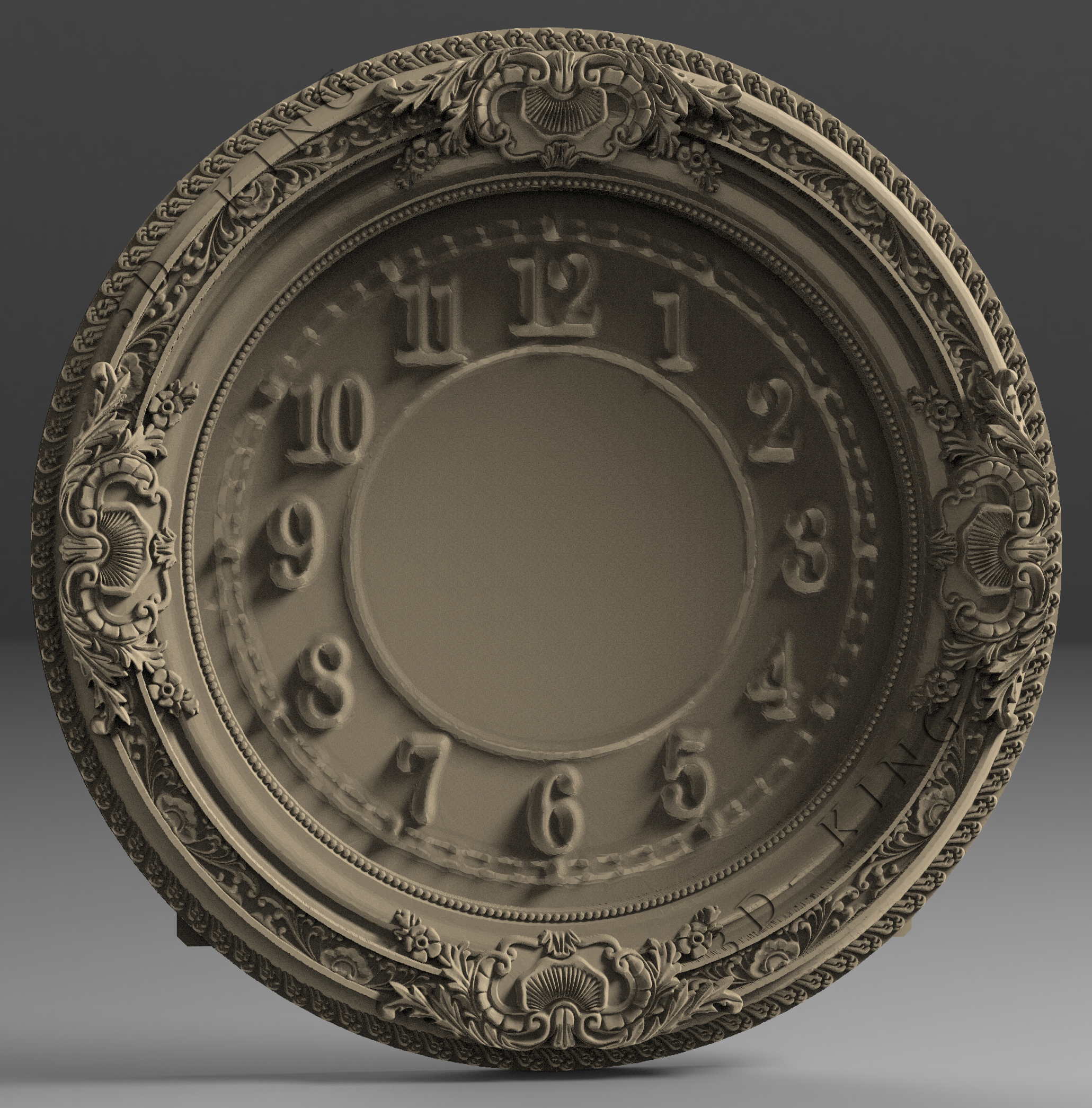 Archivo STL de Relojes para Proyectos CNC 8