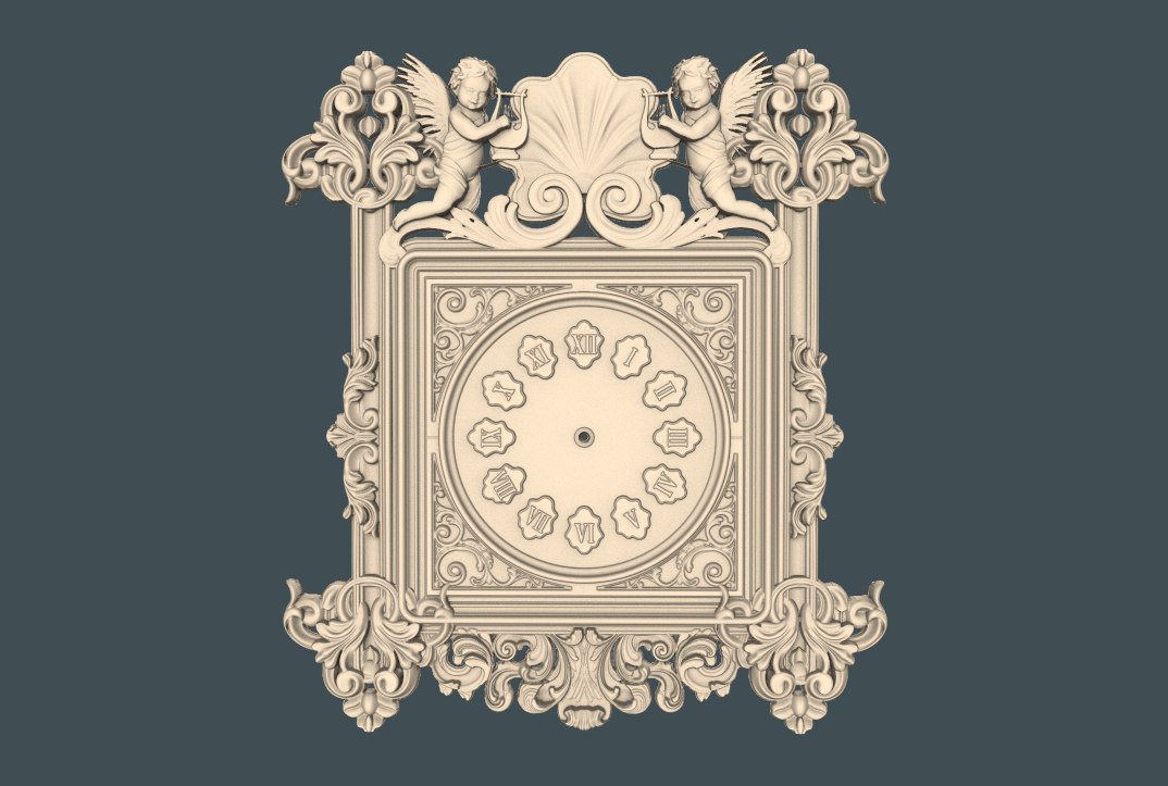 Archivo STL de Relojes para Proyectos CNC 9c