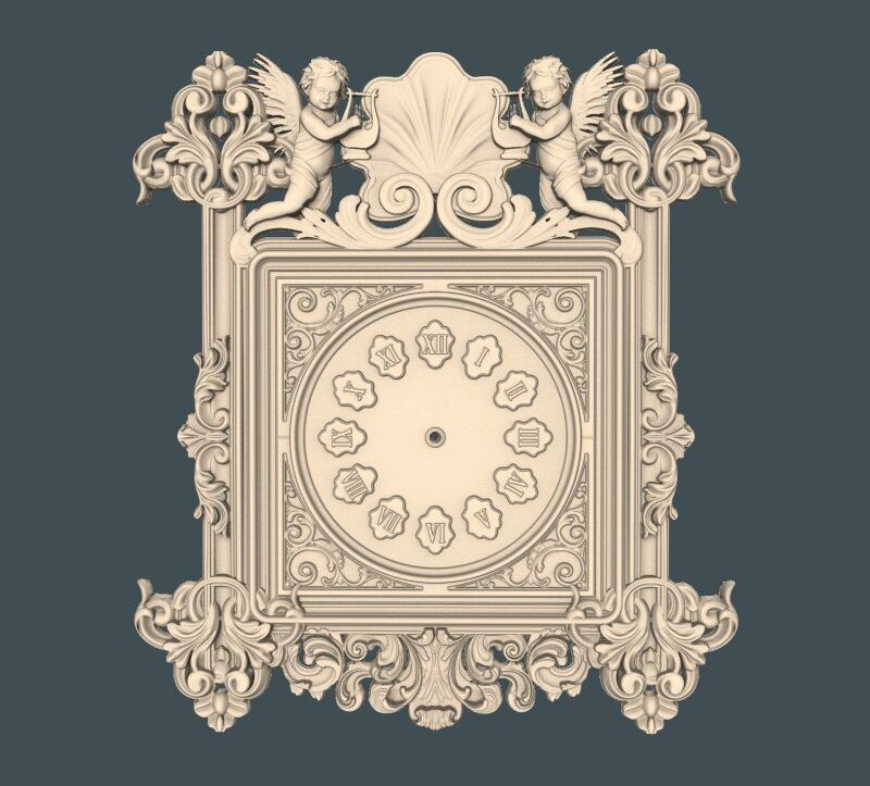 Archivo STL de Relojes para Proyectos CNC 9c