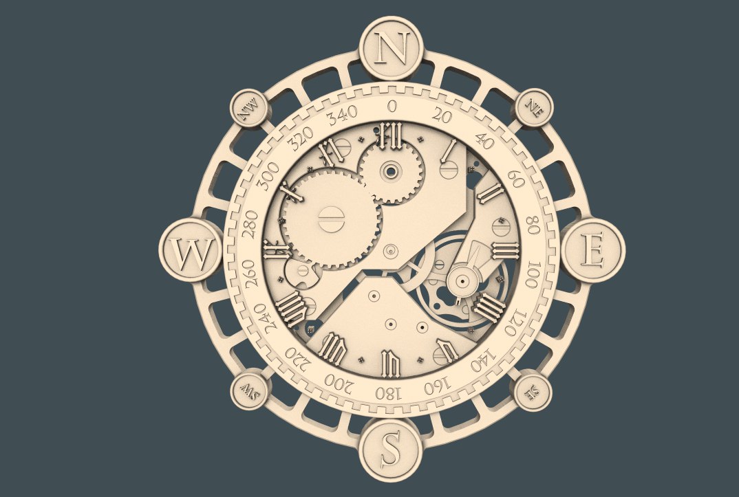 Archivo STL de Relojes para Proyectos CNC cha
