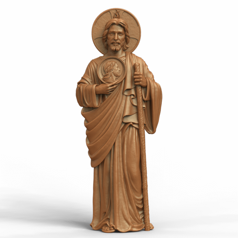 Archivo STL de San Judas Tadeo para Proyectos CNC 2