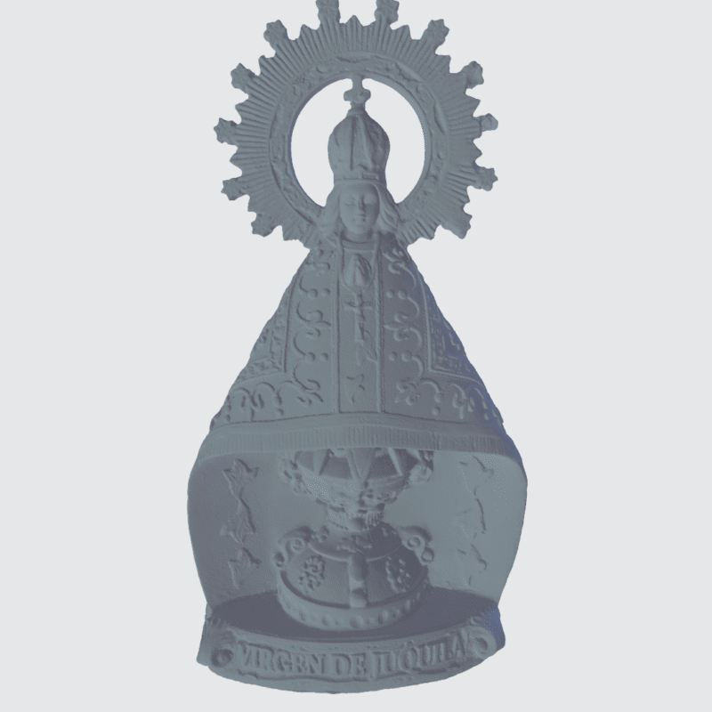 Archivo STL de Virgen de Juquilita para Proyectos CNC