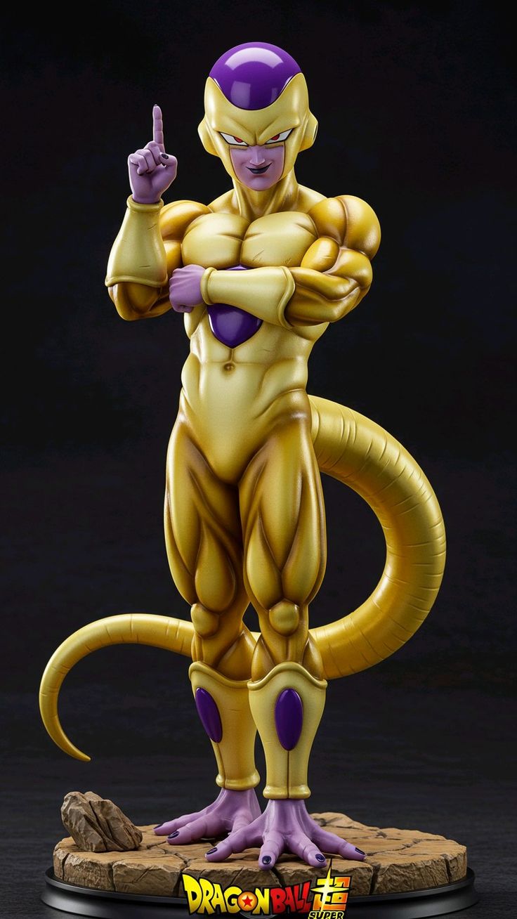 Archivo STL de Figura de Accion de Freezer Golden