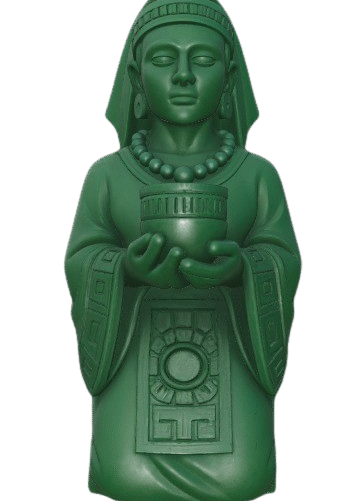 Modelo 3D STL Guerrero Prehispánico – Arte Devocional para CNC e Impresión 3D