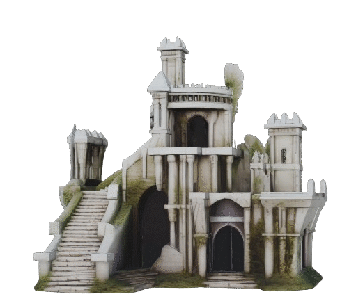Modelo 3D STL/FBX CASTILLO– Arte para MODELAJE 3D o Impresión 3D