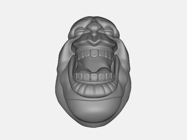 MODELO 3D STL MASCARA RIENDO – ARTE DEVOCIONAL PARA CNC E IMPRESIÓN 3D 2 Modelo 3D Stl Mascara Riendo – Arte Devocional Para Cnc E Impresión 3D