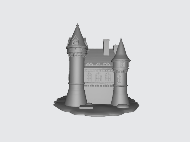 MODELO 3D STL CASTILLO– ARTE PARA MODELAJE 3D O IMPRESIÓN 3D 4 Modelo 3D Stl Castillo– Arte Para Modelaje 3D O Impresión 3D