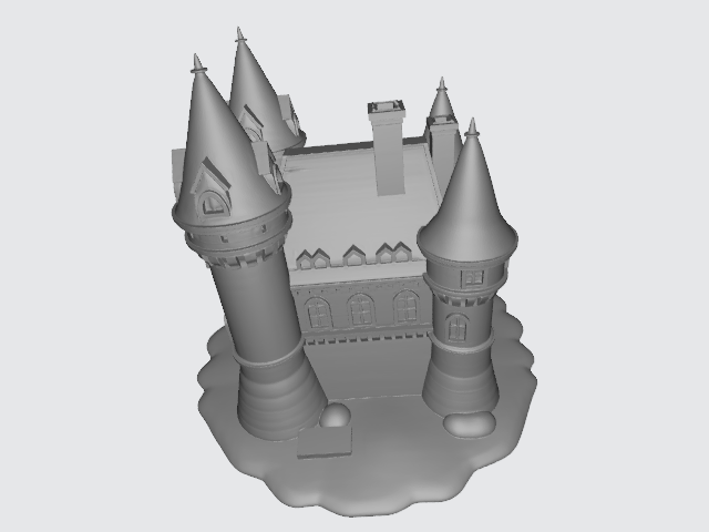 MODELO 3D STL CASTILLO– ARTE PARA MODELAJE 3D O IMPRESIÓN 3D 3 Modelo 3D Stl Castillo– Arte Para Modelaje 3D O Impresión 3D
