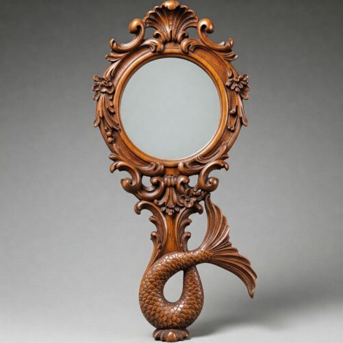 Pack 6 Modelo 3D STL ESPEJOS DE MANO – Arte Devocional para CNC e Impresión 3D