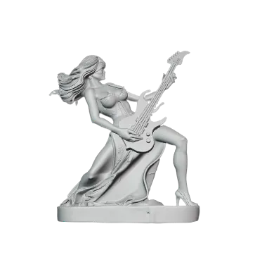 mujer – escultura digital optimizada para SEO