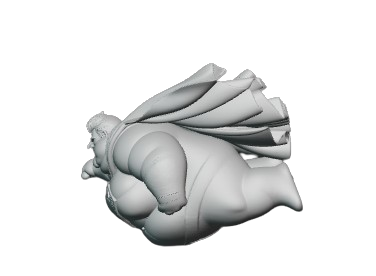 MODELO 3D STL SUPERMAN GORDO – ARTE DEVOCIONAL PARA CNC E IMPRESIÓN 3D 3 Modelo 3D Stl Superman Gordo – Arte Devocional Para Cnc E Impresión 3D