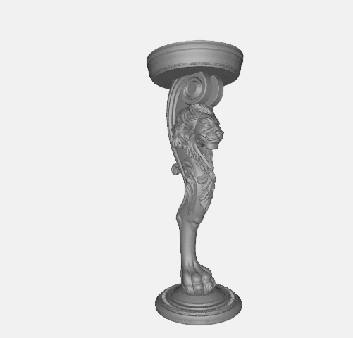 Modelo 3D STL Balastro con base – Arte Devocional para CNC e Impresión 3D
