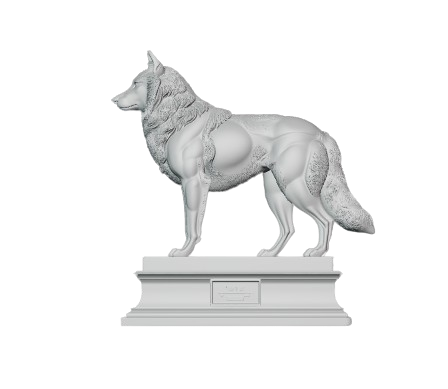 MODELO 3D STL LOBO – ARTE DEVOCIONAL PARA CNC E IMPRESIÓN 3D 2 Modelo 3D Stl Lobo – Arte Devocional Para Cnc E Impresión 3D
