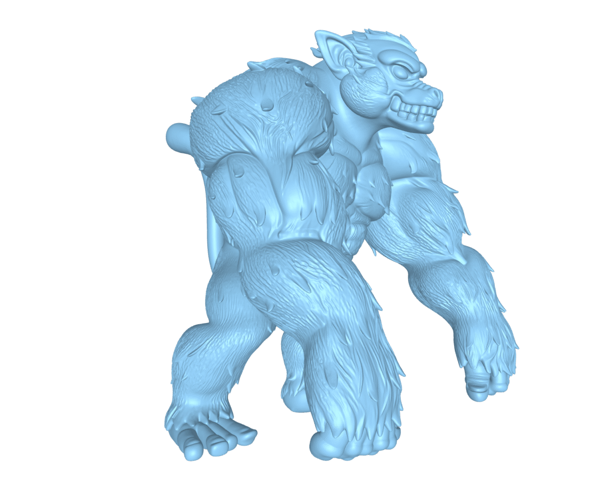 MODELO 3D LOBO DRAGON BALL – ARTE DEVOCIONAL PARA CNC E IMPRESIÓN 3D 1 Modelo 3D Lobo Dragon Ball – Arte Devocional Para Cnc E Impresión 3D