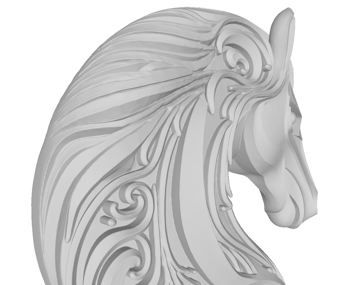 MODELO 3D CABALLO RELIEVES – ARTE DEVOCIONAL PARA CNC E IMPRESIÓN 3D 2 Modelo 3D Caballo Relieves – Arte Devocional Para Cnc E Impresión 3D