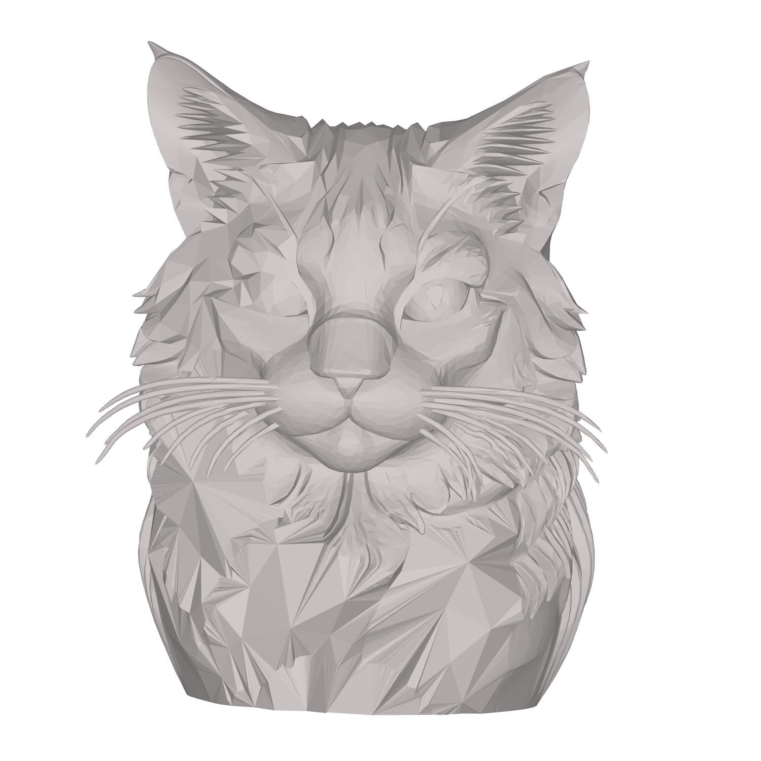 MODELO 3D STL GATO – ARTE DEVOCIONAL PARA CNC E IMPRESIÓN 3D 2 Modelo 3D Stl Gato – Arte Devocional Para Cnc E Impresión 3D