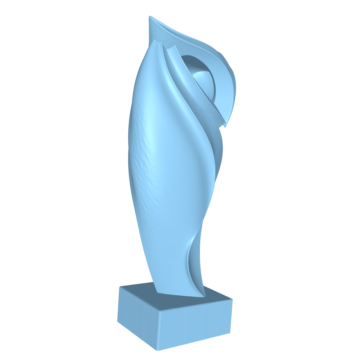 MODELO 3D ESCULTURA BUHO – ARTE DEVOCIONAL PARA CNC E IMPRESIÓN 3D 2 Modelo 3D Escultura Buho – Arte Devocional Para Cnc E Impresión 3D