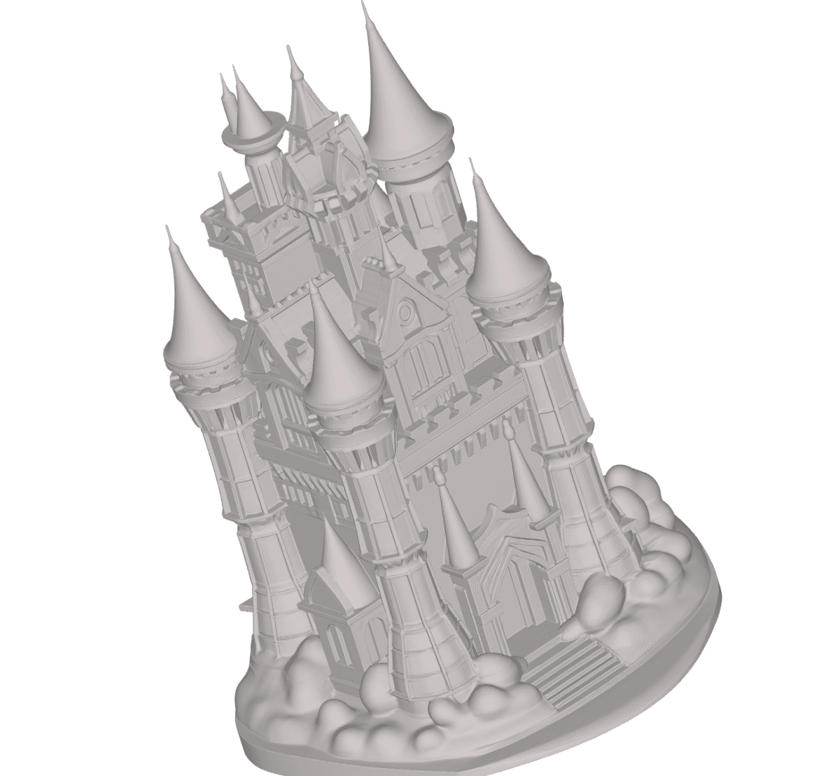 MODELO 3D STL CASTILLO– ARTE PARA MODELAJE 3D O IMPRESIÓN 3D 2 Modelo 3D Stl Castillo– Arte Para Modelaje 3D O Impresión 3D